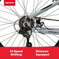 thumbnail image 4 of Huffy Scout Hardtail Mountain Bike, 24" Wheels, 21-Speeds, Disc Brakes, 4 of 9