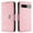 Pink, variant on for Motorola Moto G Stylus 5G 2025 Wallet Case, Elegant Card Holder Cash Slot PU Leather Kickstand Wrist Strap Shockproof Protective Flip Women Girls Cover for Moto G Stylus 5G 2025, Pink