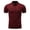 Wine, variant on Puntoco Summer tops for Men Summer Polo Shirt for Men Solid Color Short Sleeve Lapel Business Casual Top White-A XL(XL)