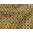 thumbnail image 4 of oneOone Viscose Jersey Dark Mustard Fabric Floral & Tiles Moroccan Sewing Material Print Fabric By The Yard 60 Inch Wide, 4 of 5