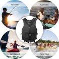 thumbnail image 3 of Chaleco salvavidas de verano para adultos, chaleco de flotabilidad para entrenamiento de niños, chaleco de neopreno transpirable, flotabilidad, vida de buceo Inevent OD016368-11, 3 of 6