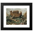 thumbnail image 2 of Simon de Myle 14x12 Black Modern Framed Museum Art Print Titled - Noah's Ark on the Mount Ararat, 2 of 5