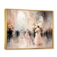 thumbnail image 2 of Designart "Fashion Impressionist gracefulness IV" Fashion Floater Framed Wall Art Print, 2 of 7