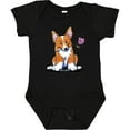 thumbnail image 3 of Inktastic Flower Corgi Boys or Girls Baby Bodysuit, 3 of 5