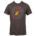 thumbnail image 1 of Flash T-Shirt à Symbole Rouge et Jaune Délavé - Petit, 1 of 1