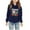 Navy, variant on Bnwani Christmas Long Sleeve Toddler Shirts Plain Hooded Fleece Casual Tops 3-4t