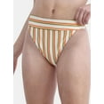 thumbnail image 4 of No Boundaries Feeder Stripe Swim Bottoms, Sizes XXS-XXL, 4 of 5