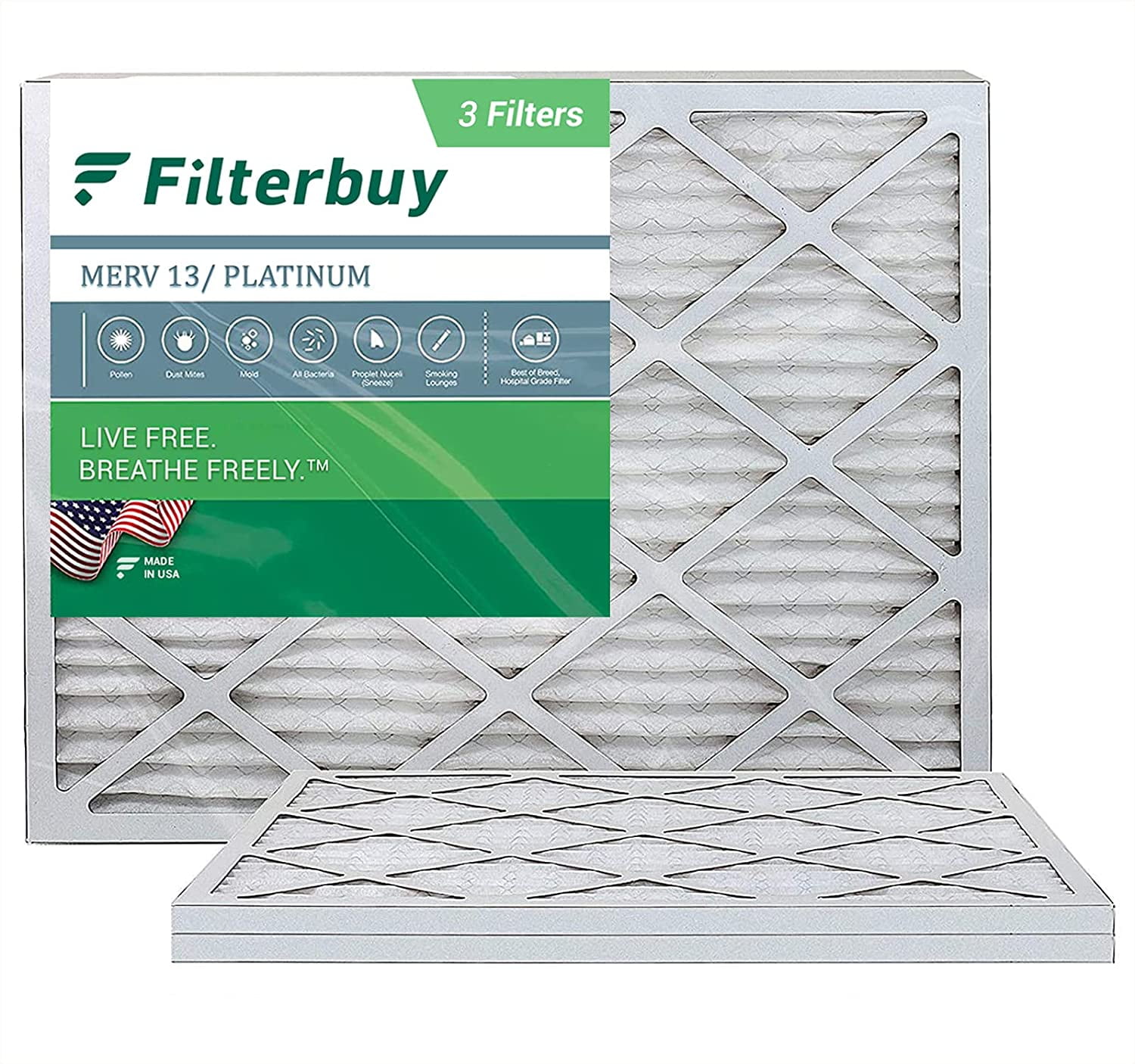 Pack of 12 Filters 18x30x1 Gold FilterBuy 18x30x1 MERV 11 Pleated AC Furnace Air Filter, Pack of 12 Filters 18x30x1 Gold FilterBuy 18x30x1 MERV 11 Pleated AC Furnace Air Filter,