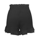 thumbnail image 5 of Falda skate para mujer. Mini shorts de playa cruzados. Shorts de lino con volantes y cintura alta, cintura elástica para looks informales, para ir a nadar o para llevar con ropa urbana. Combínalos, 5 of 5