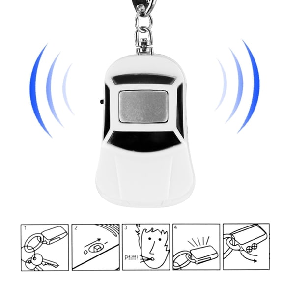 Yajisi Smart Key Finder – Compact LED Light & Sound‑Controlled Locator for Cars, Keys, and Small Items