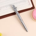 thumbnail image 6 of Retractable Erasable Gel Pens, 0.5mm Point Smooth Writing Erasable Ink Pens For Note Taking Marking Planner Puzzles, 3ml (Silver, 14*1CM), 6 of 7