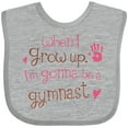 thumbnail image 3 of Inktastic Gymnast Future Girls Baby Bib, 3 of 4