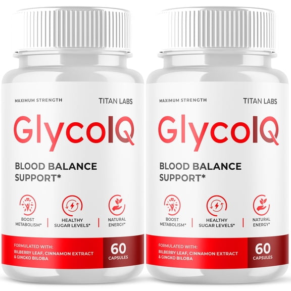 Glyco IQ Advanced Formula Brain Support Pills Maximum Strength Supplement GlycoIQ 120 Capsules