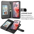 thumbnail image 5 of for Motorola G Power 5G 2024 Case, Moto G Power 5G 2024 Wallet Case, Moto G Power 2024 PU Leather Case,Luxury Cash Credit Card Slots Holder Carrying Folio Flip Cover Kickstand & Hand Strap, 5 of 8