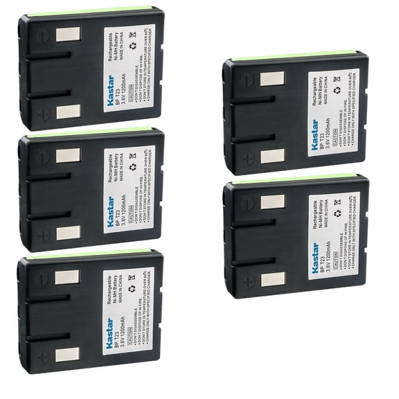 Kastar 5-Pack Battery Replacement for V-tech 8041340200, 8033280003, 8040320000 980 Regency, 910VDL, 914AKL, 1711, 1731, 1733, 1900, 1901, 1905, 1910c, 1920C, 1921, 1922, 1923, 1925, 1930, 1930c