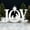 White, variant on Best Choice Products 46in Outdoor JOY Christmas Nativity Decoration w/ Weather Resistant PVC, Ground Stakes - Red/White