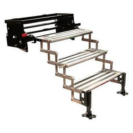 Torklift GlowStep Revolution Aluminum, Silver, 27.5"W x 8"D x 7.5"R