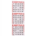 thumbnail image 2 of American Games Bingo Paper Game Cards - 3 cards - Red - 1000 cards per pack, Made in USA, 2 of 2
