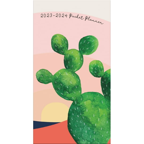 Trends International 20232024 Cactus Pocket Planner