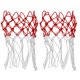 thumbnail image 1 of 2 piezas de red de baloncesto, aro de baloncesto tejido, red de baloncesto para exteriores, marco de baloncesto, 1 of 7
