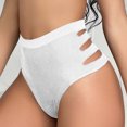 thumbnail image 5 of Bigersell Underwear for Women Clearance High Waisted Underwear Bikini Panty Style P-1428 Polyester Bikini Panties Ladies Thong Underwear Briefs High Waist Women's Panties White L, 5 of 6