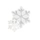 thumbnail image 5 of Kearding Moldes de fundición de silicona estilo navideño adorable troquel de aromaterapia muebles para el hogar molde de cera de yeso para el hogar copo Type2 NO2 Kearding CBP272013, 5 of 5