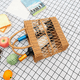 thumbnail image 3 of Bolsas de almacenamiento tejidas para picnics y salidas Organizador de maquillaje colgante Bolsa de viaje hecha a mano para mujeres Cesta de compras 32cm, 3 of 7