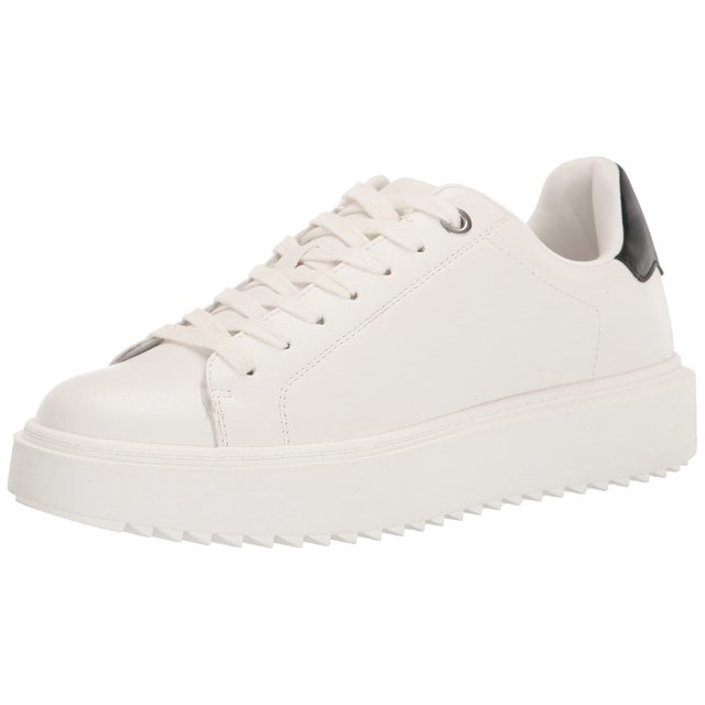 Zapatillas Steve Madden Charlie para mujer blancas con plataforma