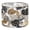 Color 3, variant on Linen Drum Lamp Shades Birds Branches Floral Blossoms Soft Blue 13" x 13" x 10" Lampshade for Table Lamps Floor Lamps Lamp Shade Replacement Easy Assembly Required