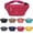 Black, variant on Fanny Packs for Women Waist Bag Water Resistant Sports Waist Pack Bag Bum Bag for Outdoors Sports Travel Hiking Running