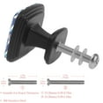 thumbnail image 2 of 4 Pcs Square Cabinet Handle Cupboard Knob Drawer Pulls Handle Whale Drawer Knobs with Screws Furniture Decoration, 2 of 5