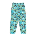 thumbnail image 5 of Daiia Cartoon Monster Truck Women's Sleep Pant with Pockets and Drawstring,Pajama Pants-Large, 5 of 9
