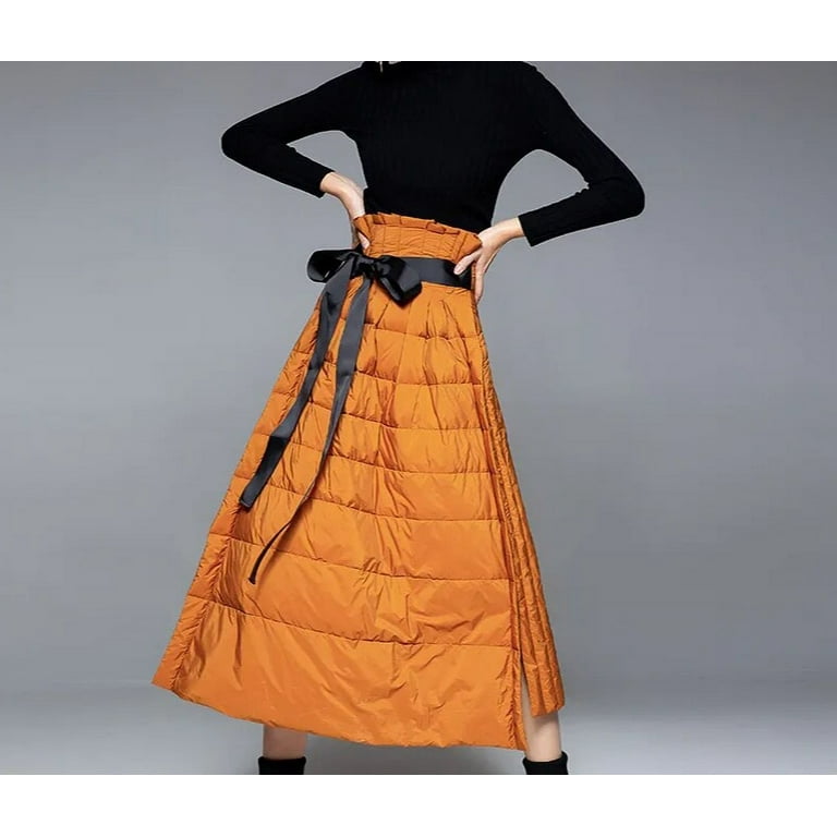 Down skirt long outlet