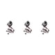thumbnail image 4 of Minnieouse Adjustable Size Rings Student Trend Men Alloy Ring Holiday Opening Stereoscopic  Jewelry Party Supply Accessories Daily Type1 NO1 Minnieouse CBP502528, 4 of 6