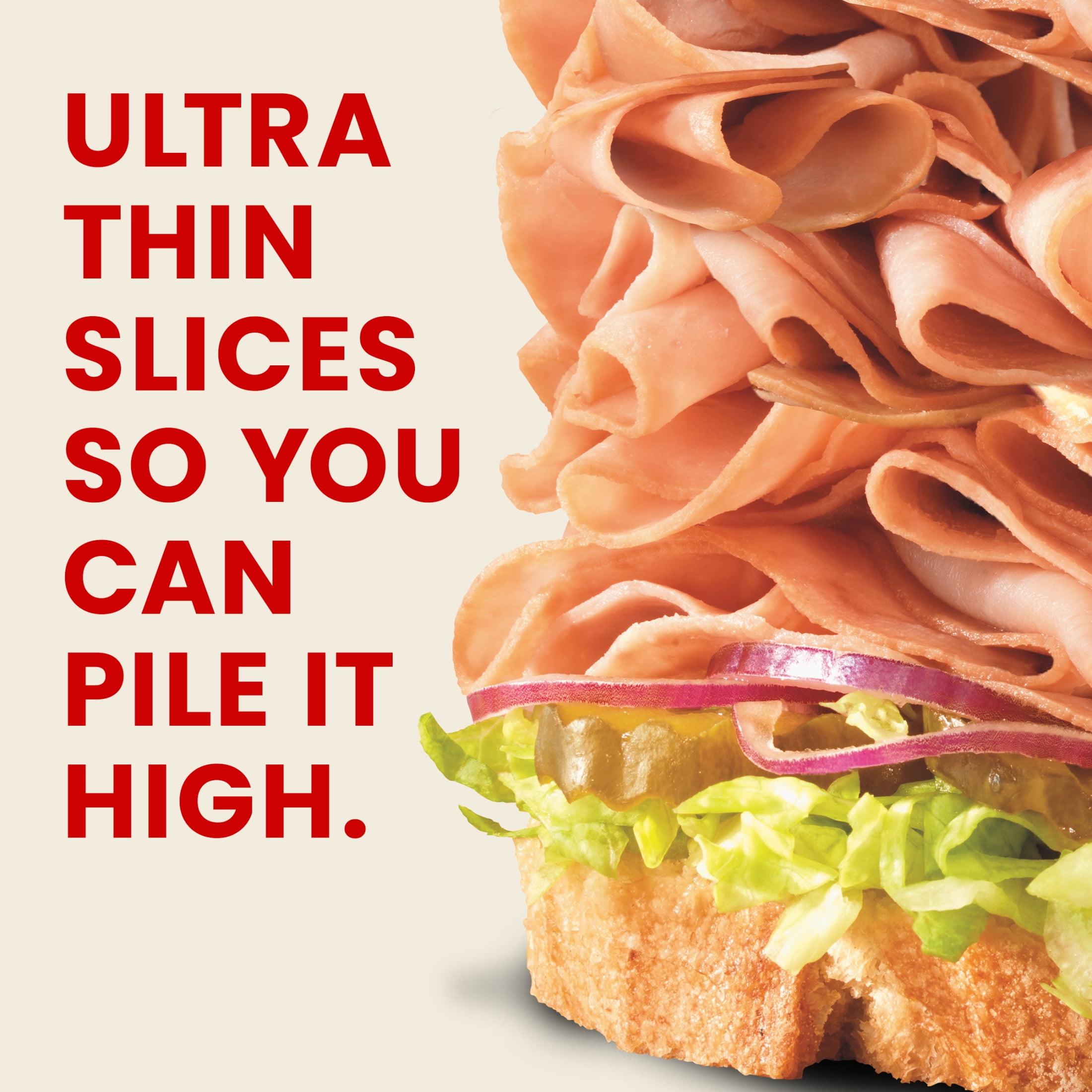 Hillshire Farm Ultra Thin Honey Ham Lunchmeat, 16 oz Plastic Tub, Refrigerated