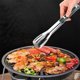 thumbnail image 4 of Pinzas de acero inoxidable para barbacoa con mecanismo de bloqueo y puntas dentadas | Pinzas de cocina de 30 cm para hornear, cortar carne, verduras y cocinar al aire libre | Paquete de 1, 4 of 5