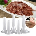 thumbnail image 2 of Farfi Sausage Funnel Smooth Surface Non-stick Food Grade Sausage Stuffer Tube for Food Grinder (Type 8), 2 of 13