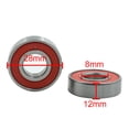 thumbnail image 2 of 5pcs 6001RS 12mm x 28mm x 8mm Double Shielded Deep Groove Ball Bearing, 2 of 3