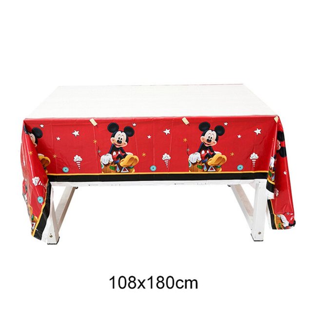 Hot Disney Mickey Mouse Kids Birthday Party Decorations Balloon Paper Cups Plate Baby Shower Disposable Tableware Supplies Gao Jinjia LED