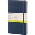 thumbnail image 1 of Carnet Classique Moleskine, Couverture Rigide, Grand (5" x 8,25") Uni/blanc, Bleu, 240 Pages, 1 of 5