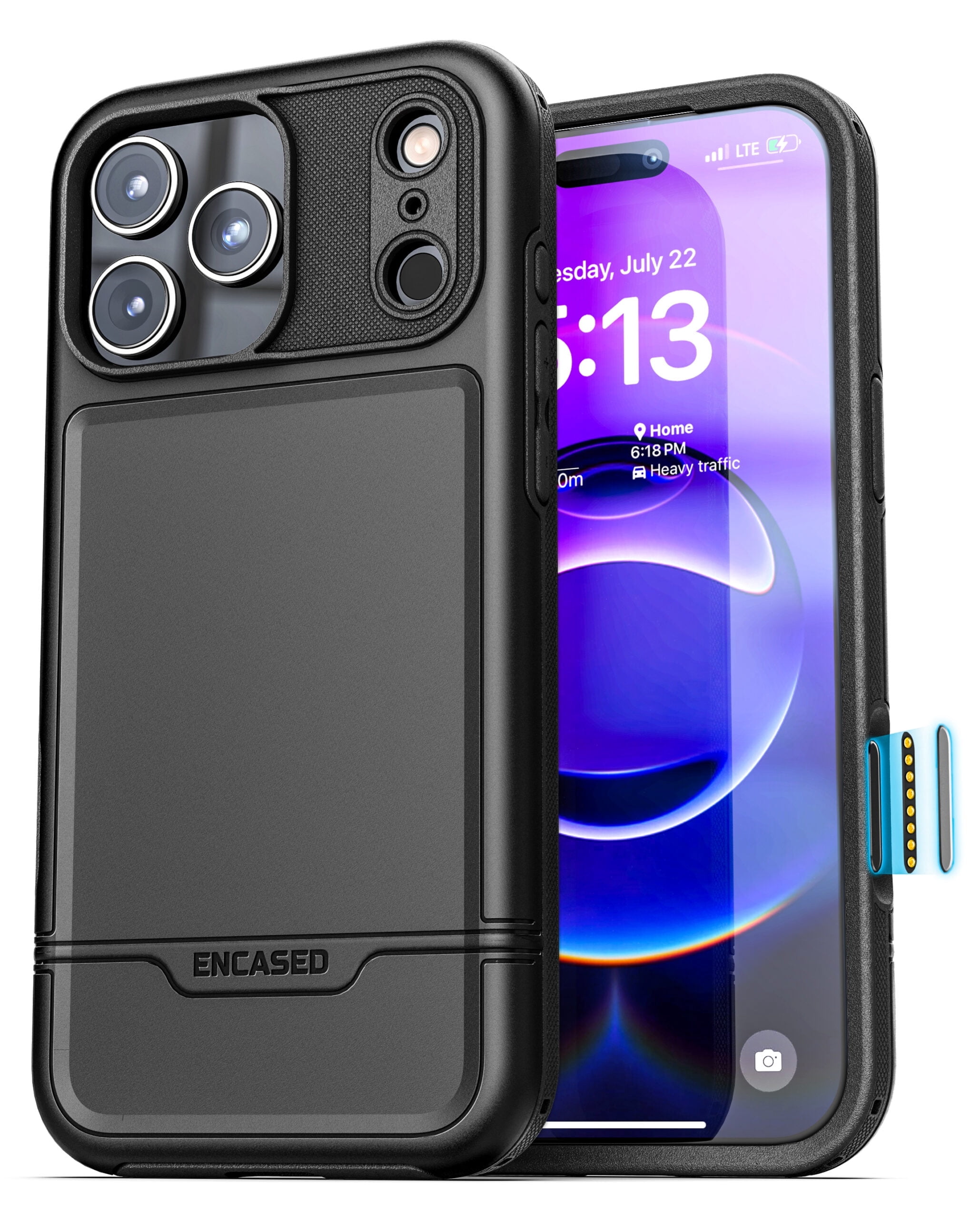Custodia Impermeabile IP68 Per IPhone 17 Pro Con Clip Da Cintura, Grado Militare, Pulsante Fotocamera E Compatibilità MagSafe