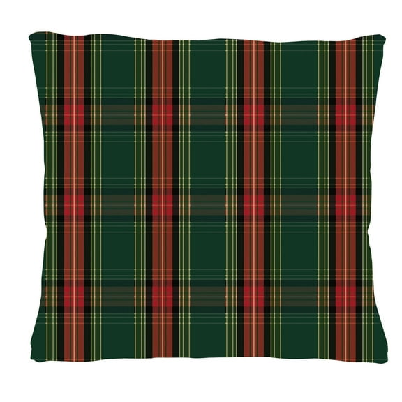 Bless This Home Plaid Interchangeable Pillow Cover