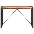 thumbnail image 6 of vidaXL Solid Wood Dining Table Rectangular Home Kitchen Furniture Multi Sizes, 6 of 54