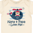 thumbnail image 4 of Inktastic Nana and Papa Love Me Grandson Boys Baby Bodysuit, 4 of 5