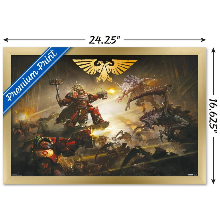 Warhammer 40K - The Battle of Baal Wall Poster, 14.725 Warhammer 40K - The Battle of Baal Wall Poster, 14.725