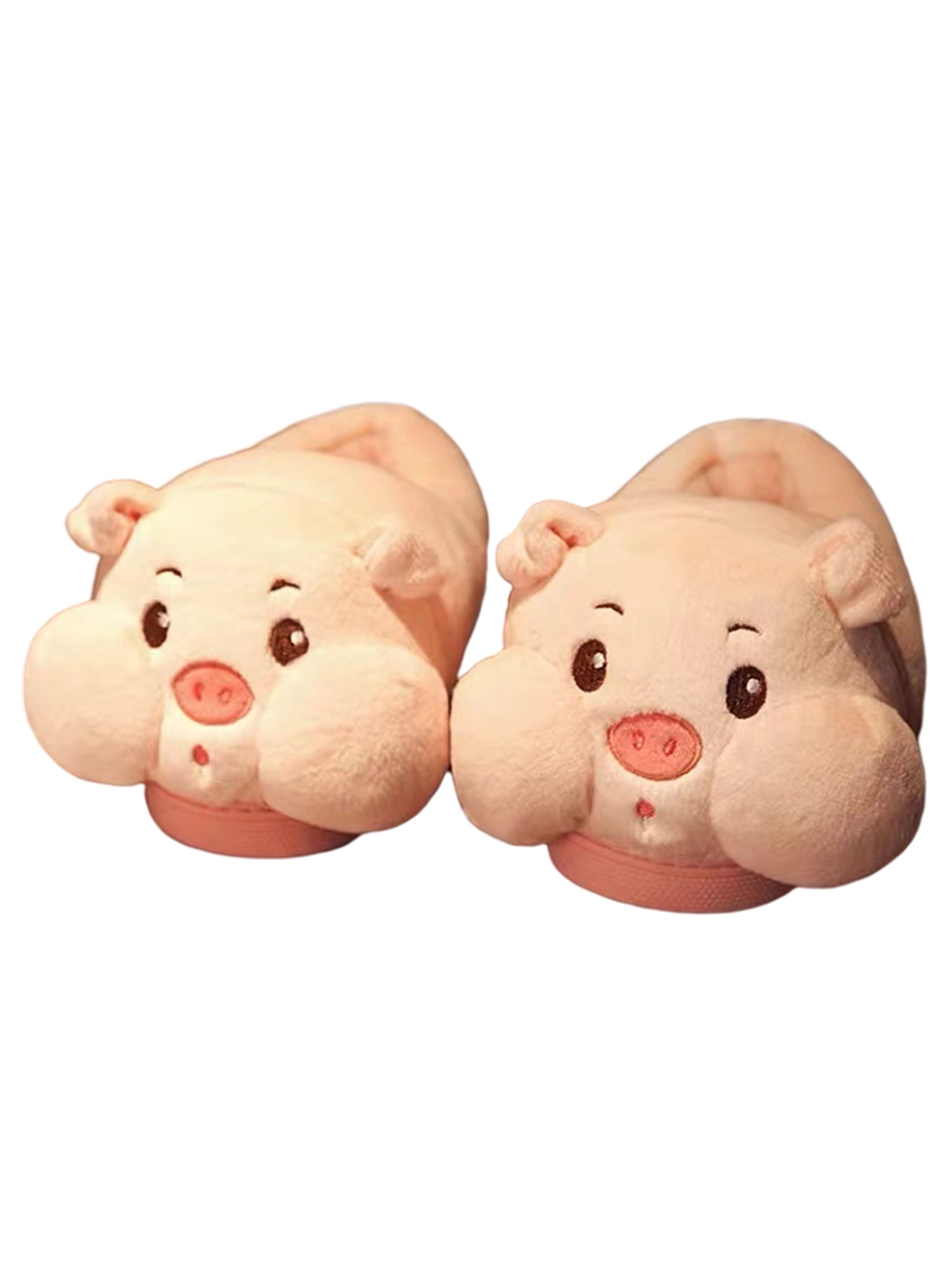 GENILU Women's Cute Animal Slippers Warm Memory Foam winter Slippers