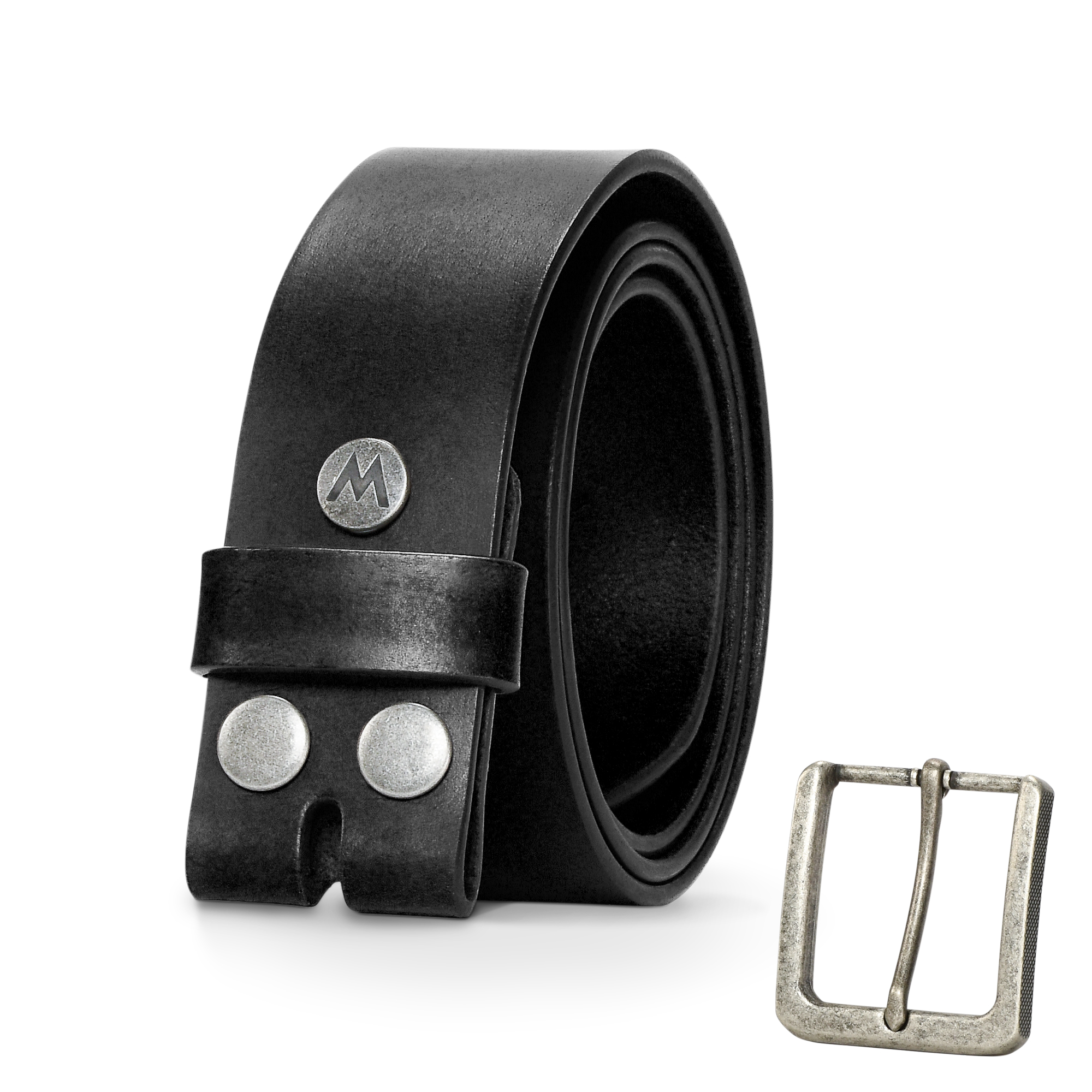 Wrangler Men's Genuine Leather Belt with Removable Buckle photo 1