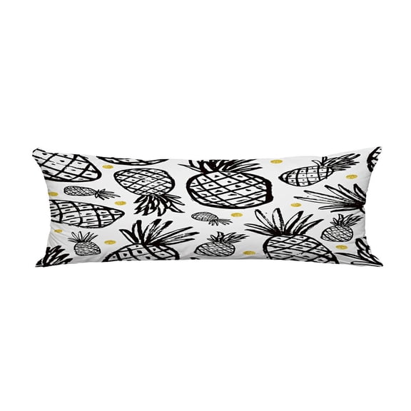 ECZJNT Vintage pineapple Pillow Cover Body Pillowcase Pillow Protector 20x60 Inch