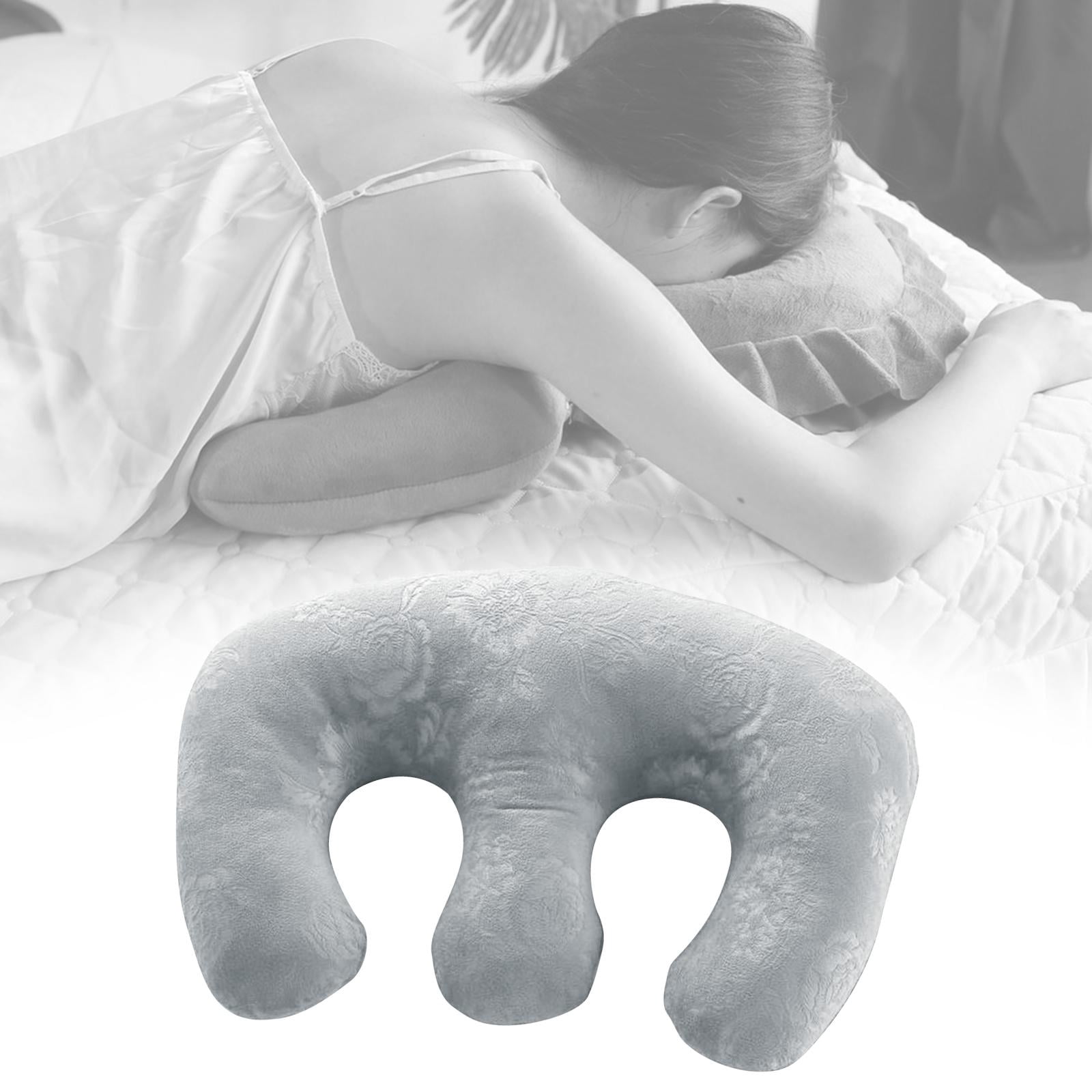 Detachable Chest Pillow Pillow for SPA Beauty Salon Home - Grey
