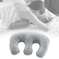 thumbnail image 6 of Soft Detachable Chest Pillow Chest Pad Massage Cushion Bolster Supplies for SPA Beauty Salon Home Breastfeeding 1Piece - Grey , 16. inch, 6 of 9